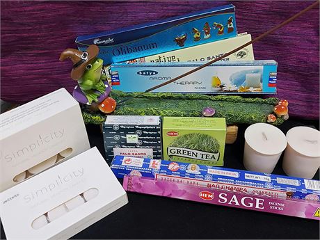 Candles and Incense Package on KamloopsBids