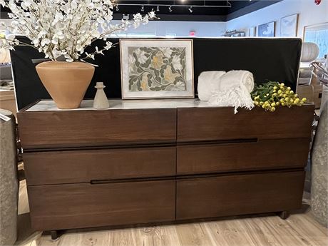 Huppe Nelson 6 Drawer w/ Ceramic Top - Made in Canada - Floor Model Item on KamloopsBids