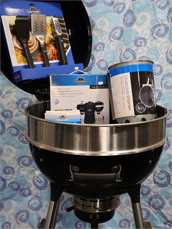 Napoleon Professional 22" Charcoal BBQ Package on KamloopsBids