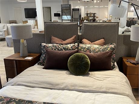 Trica Nest Queen Bed w/Extensions - Made in Canada - Floor Model Item on KamloopsBids